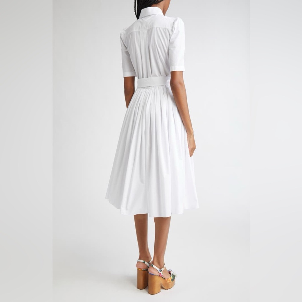 Dolce & Gabbana Cotton Calf Length Shirt Dress - Picture 4 of 8
